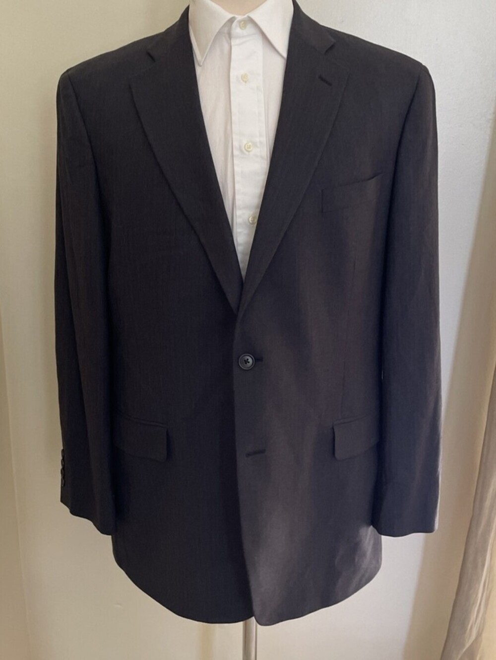 Brooks Brothers 346 Wool Blazer Sport Coat Jacket 46L